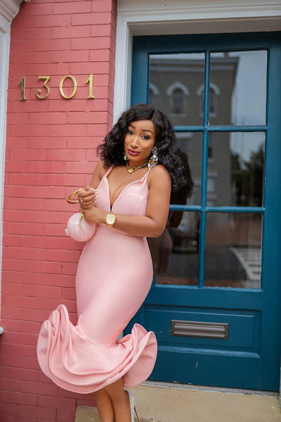 Lily Bloom Bandage Dress – SnazzyCLOZET
